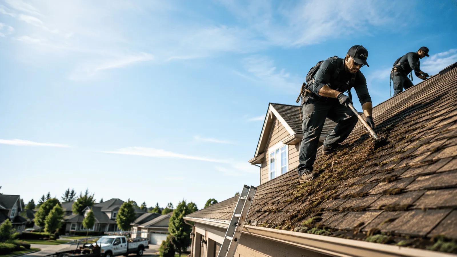 Roof Moss Removal in Ord, NE near me